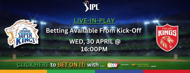 Chennai Super Kings v Punjab Kings