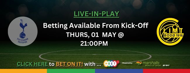  Tottenham Hotspur v Bodø/Glimt