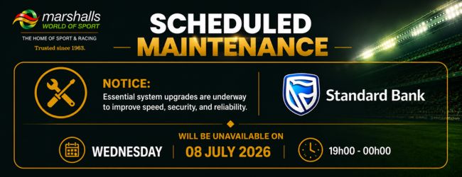Standard Bank Maintenance Banner